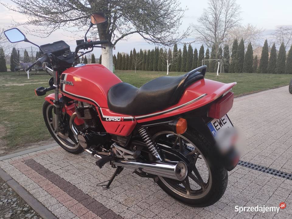Honda CB 450N Oryginał jedyna taka łódzkie Wieruszów