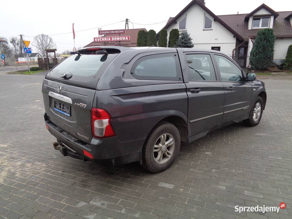 Ssang Yong Action 4x4 Rok produkcji 2013 kujawsko-pomorskie Dolna Grupa