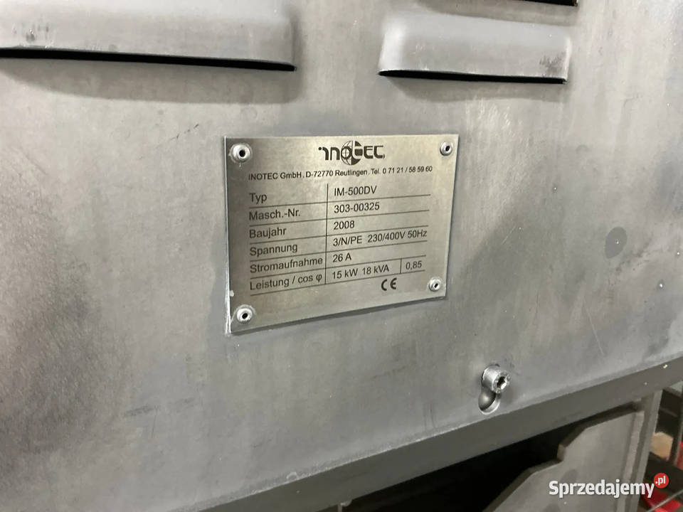 INOTEC IM500DV Mieszalnik próżniowy łopatkowy Produkcja Krotoszyn