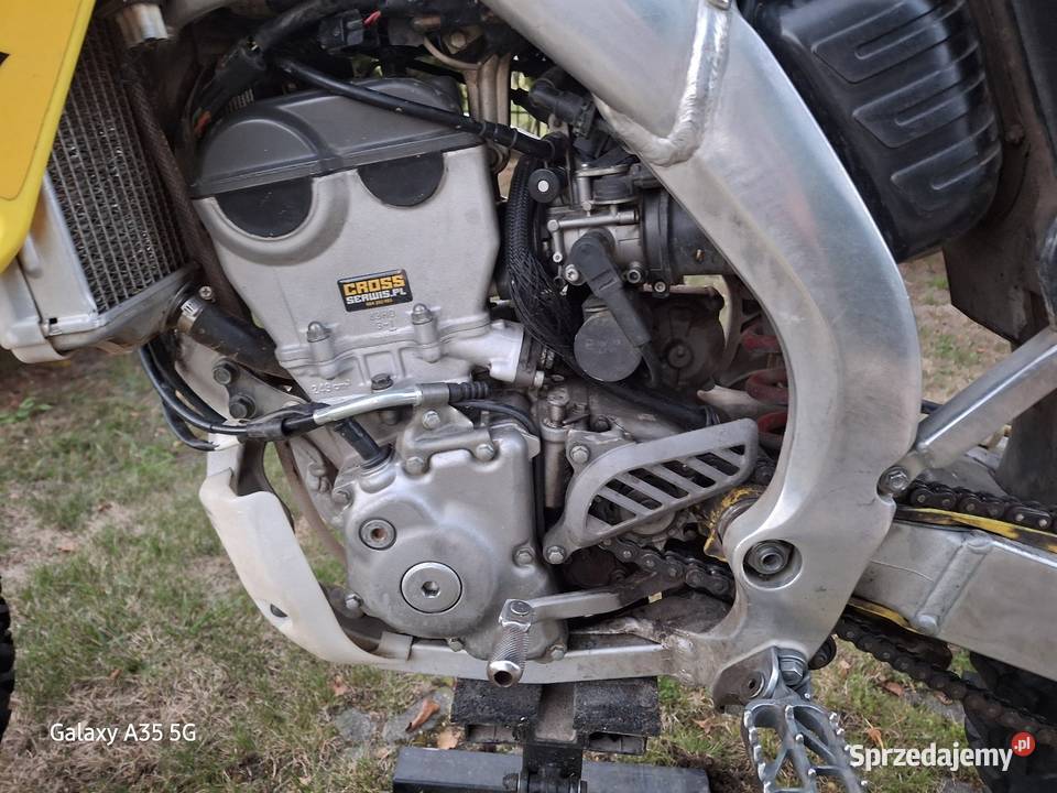 Suzuki rmz250 2013 wtrysk żółty Łuków