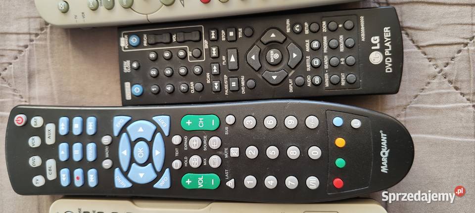 Piloty Oryginalne Thomson Philips Lg i inne TV Kielce sprzedam