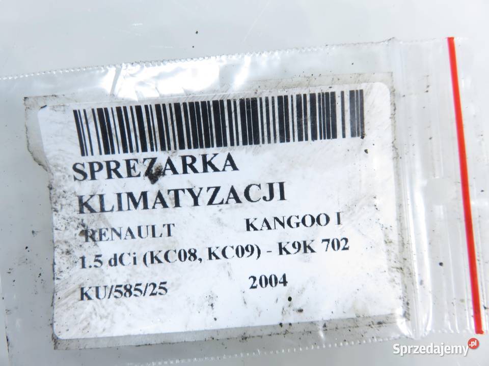 KOMPRESOR KLIMATYZACJI RENAULT KANGOO I 15 dCi