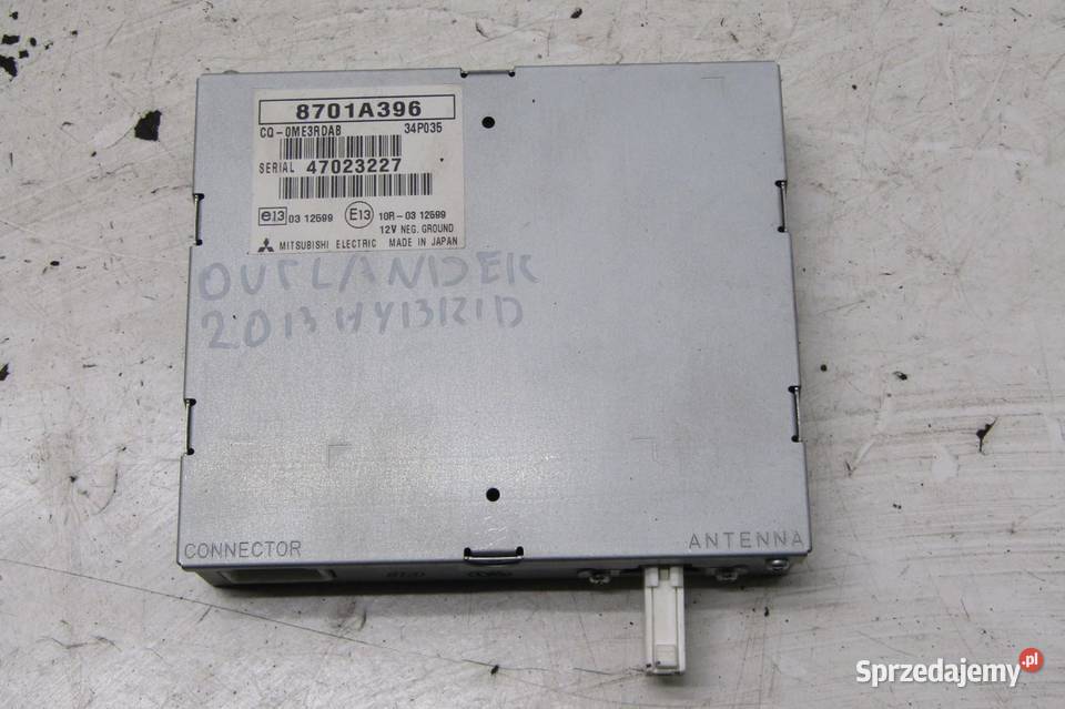 MODUŁ STEROWNIK RADIA MITSUBISHI OUTLANDER III