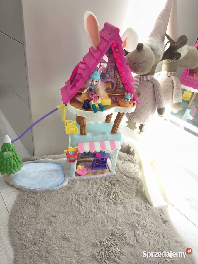 Duży domek enchantimals z akcesoriami