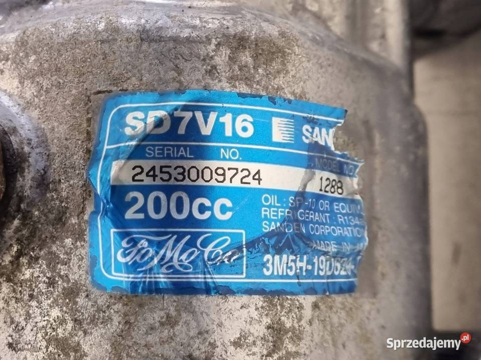 SPRĘŻARKA KLIMATYZACJI pompa 3M5H19D629HD Volvo lubelskie