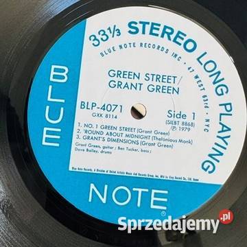 Grant Green Green Street EXEX Japan Obi LP 1979