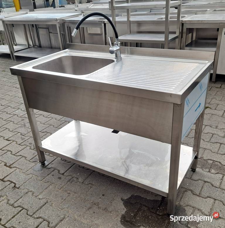 Zlew 1 Komorowy z Półką 1206085 M1839 N Nowe Skalmierzyce
