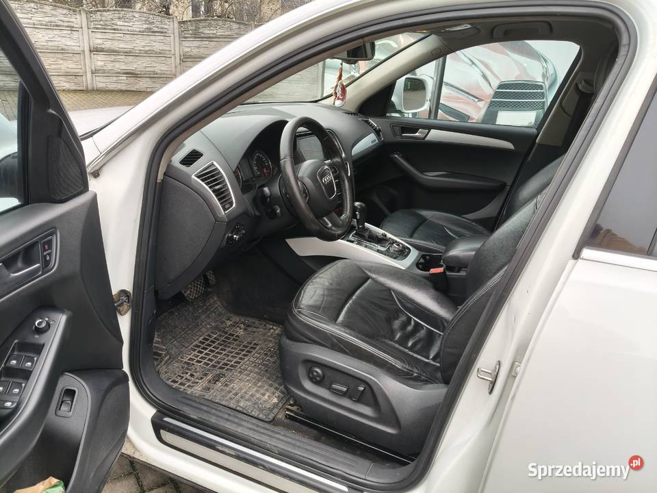 Q5 SPRAWNA BIAŁA QUATTRO OKAZJA centralny zamek Ostrów Wielkopolski