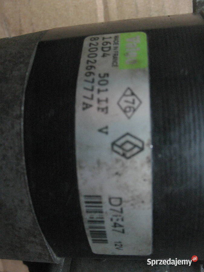 rozrusznik renault scenik II 16 16V osobowe lubelskie Lublin