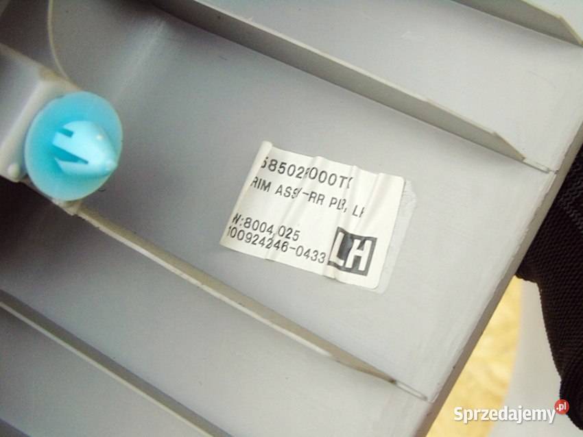 OSŁONA SŁUPKA LEWY TYŁ SZYBY HYUNDAI I30 I 2010 Sosnowiec