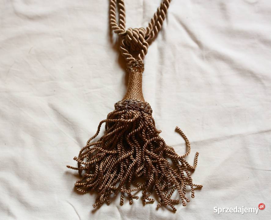 Sznury do zasłon upinacze do zasłon chwosty Gdańsk