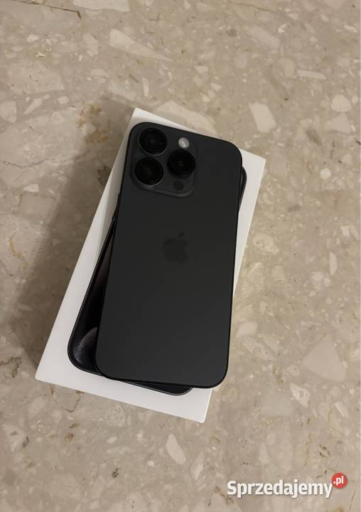iPhone 15 Pro 128GB Black Okazja Idealny Tarnów
