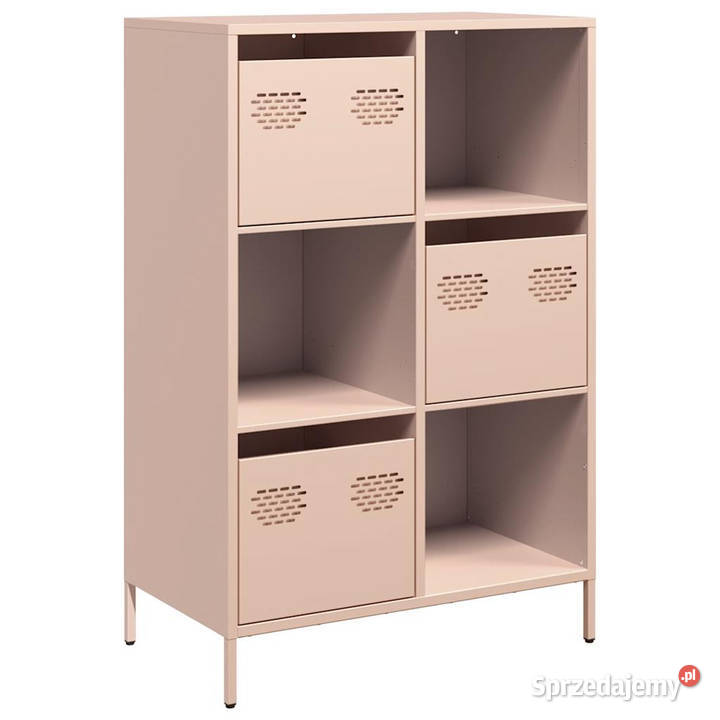 Szafka różowa 68x39x1035 stal WM851407 Warszawa