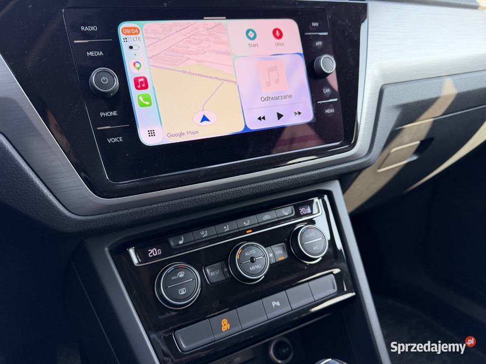 Vw Touran 2020r 15 Benzyna 150 Salon ASO I czujnik deszczu Volkswagen Lubartów