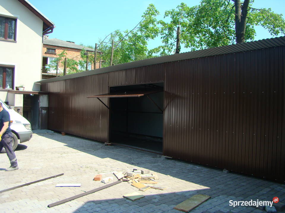 Garaż Blaszany Wiata Blaszana Magazyn 28m2 Olesno