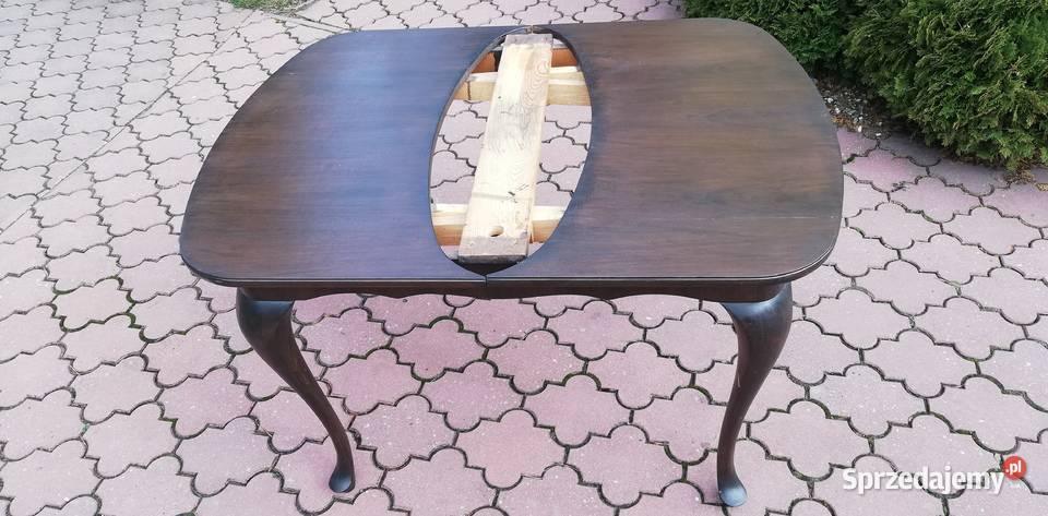 Stół do krzeseł na giętych nogach rozkładany Garwolin