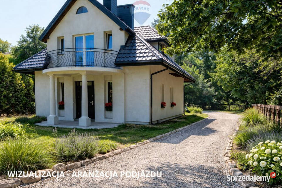 Dom z furtką do lasu natury i cywilizacji Łoś sprzedam