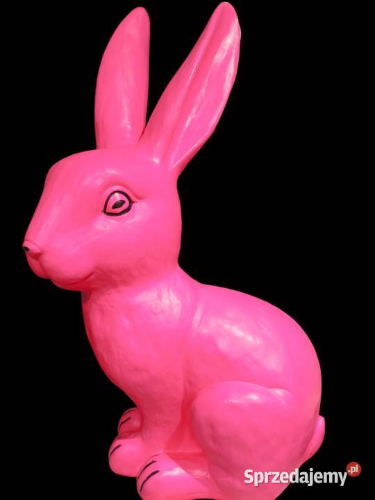 Zając Wielkanocny duży różowy Ropczyce sprzedam