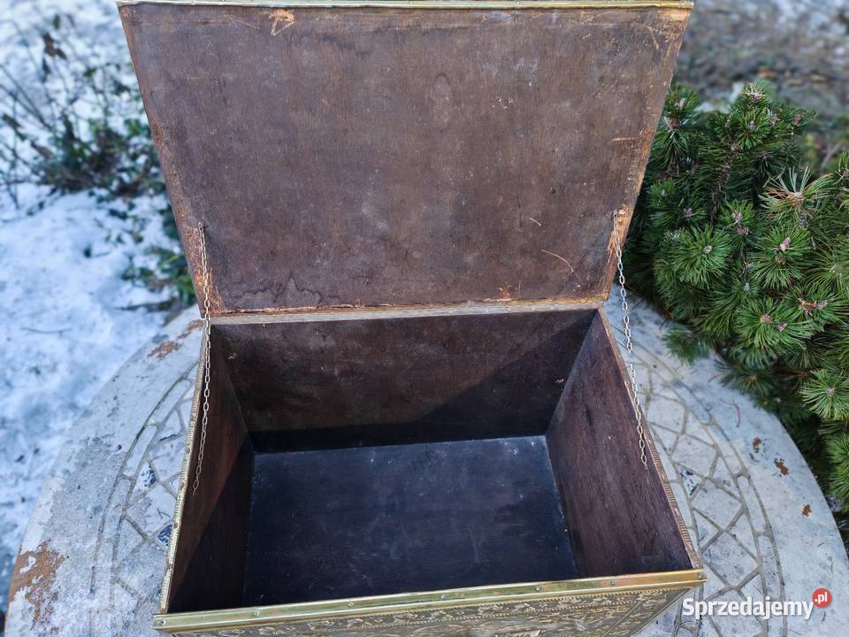 Vintage Kufer skrzynia Osiniec sprzedam