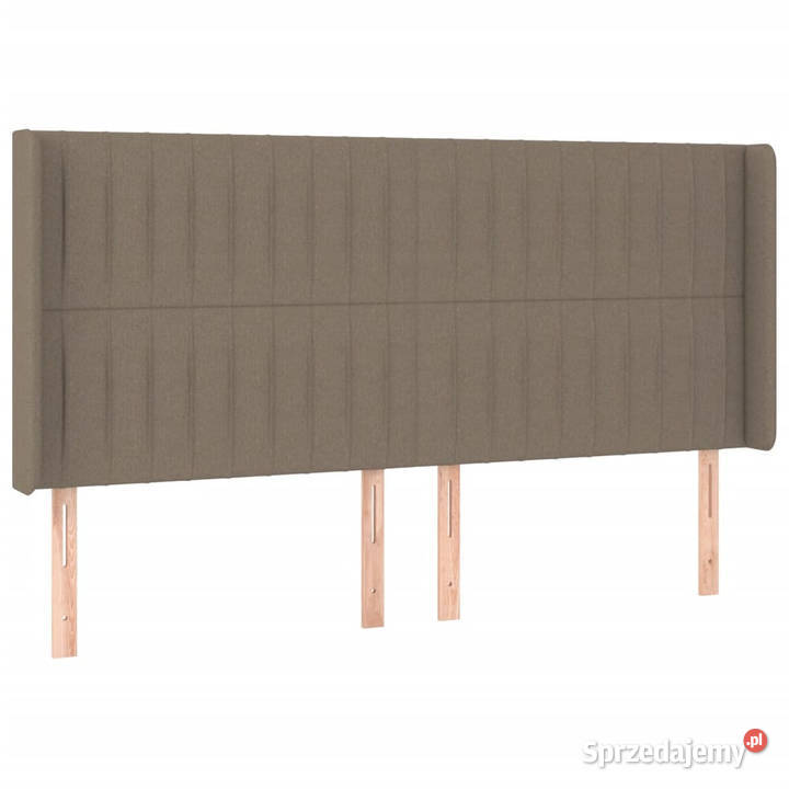 Zagłówek do łóżka z LED taupe 163x16x118128 Warszawa