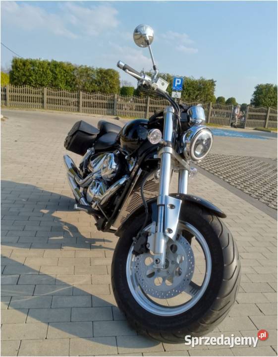 SUZUKI MARAUDER VZ800 mały przebieg ledy kufry czarny Suzuki Krotoszyn