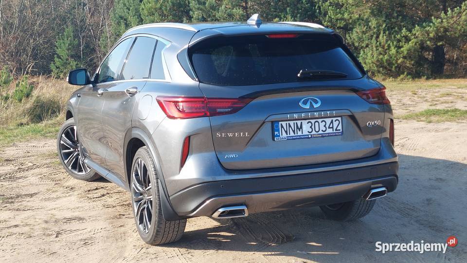 Infiniti QX50 z 2022 roku silnik VCT 20 Lipowiec