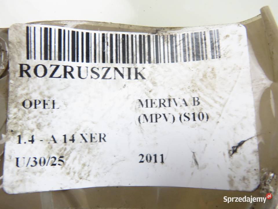 ROZRUSZNIK OPEL MERIVA B 14 0001107522