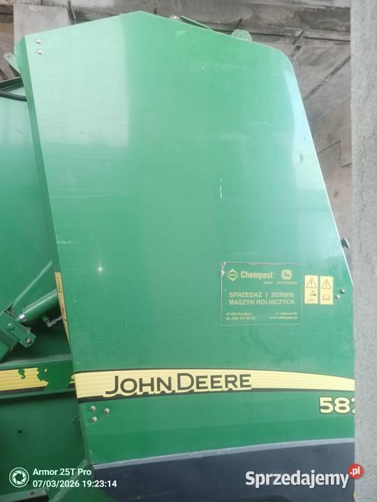 Prasa John Deere 582 model 2009 Prudnik