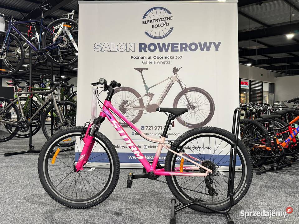 Rower MTB Junior STORM Queen 24 2VBR Raty 0 Górskie, MTB Poznań sprzedam