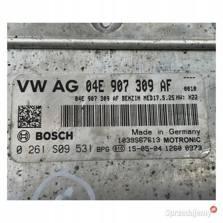 STEROWNIK SILNIKA ECU Skoda Fabia III 12 TSI Chełm