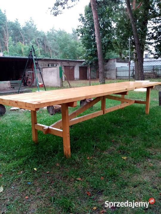 Stół biesiadny 360cm Stoły mazowieckie