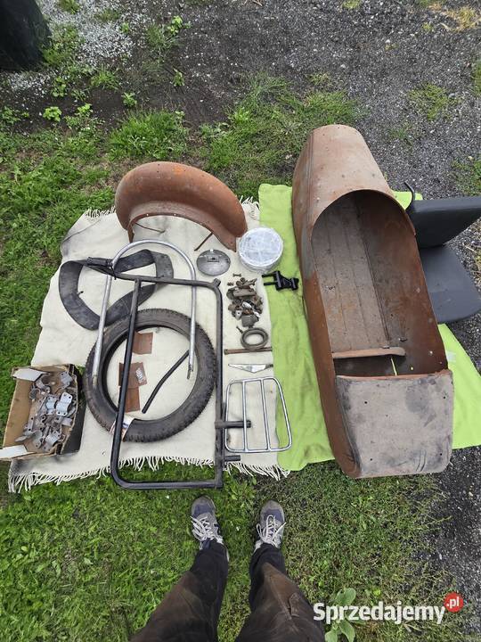 Kosz Junak wózek boczny Junak gondolaJunak WB3 Rok produkcji 1963 Jordanów Śląski