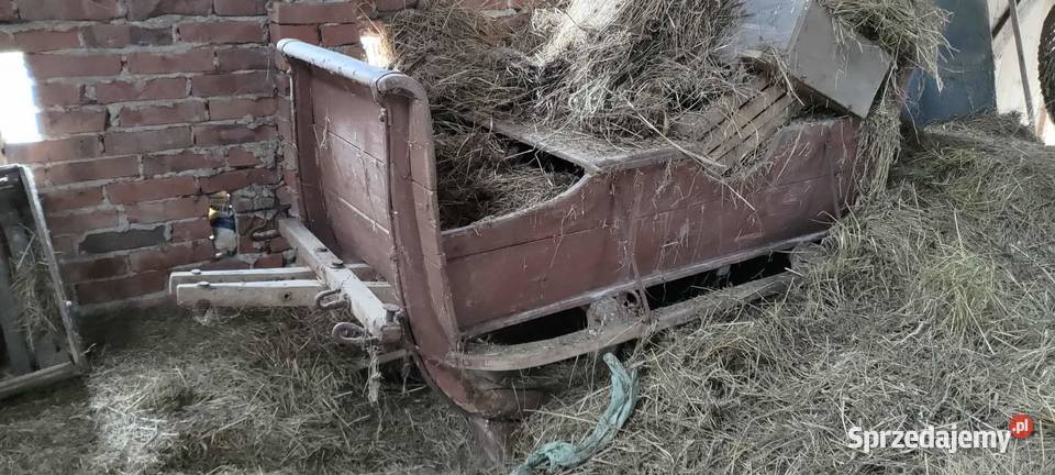 Sanie konne drewniane stare Wola Łużańska sprzedam