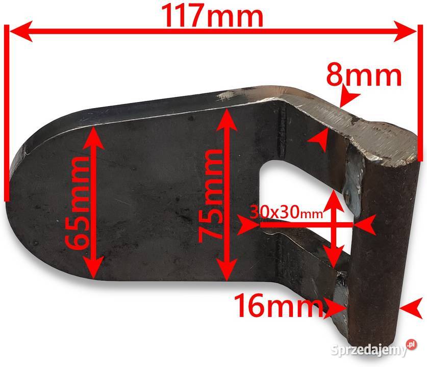 WZMOCNIONY ZAWIAS BURTY DOLNE OTWIERANIE PRĘT Solec Kujawski