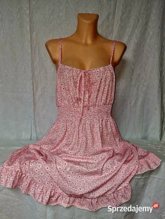 Piękna letnia sukienka XL Moda i Styl wielkopolskie Ostrzeszów