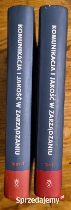 Komunikacja i jakość w zarządzaniu 2 tomy Sosnowiec