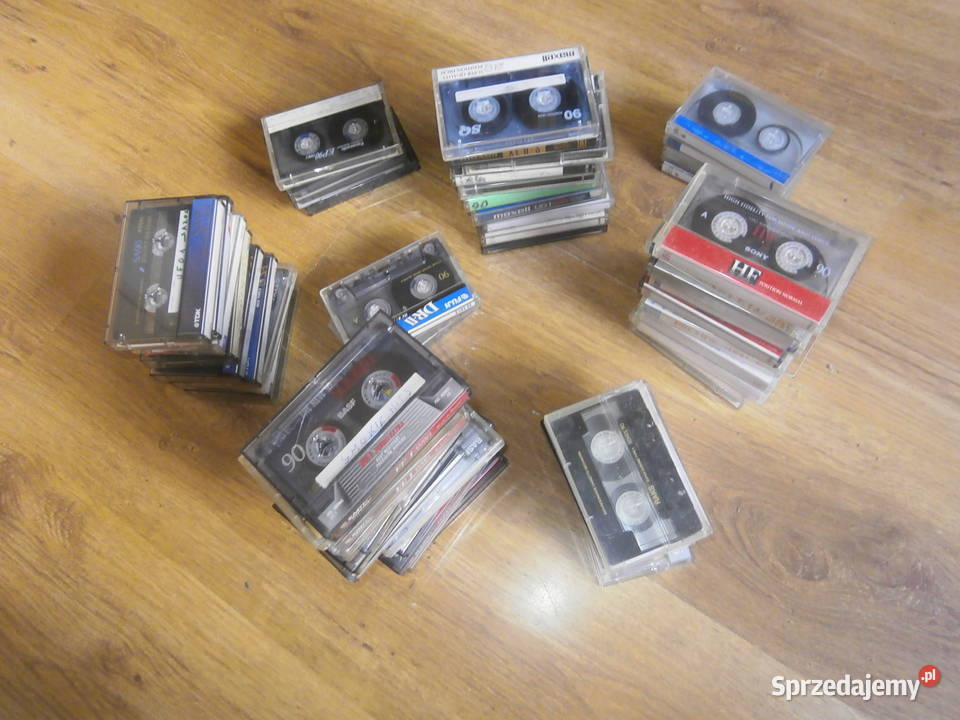 Kasety magnetofonowe różne 59 sprawne Audio łódzkie Łódź