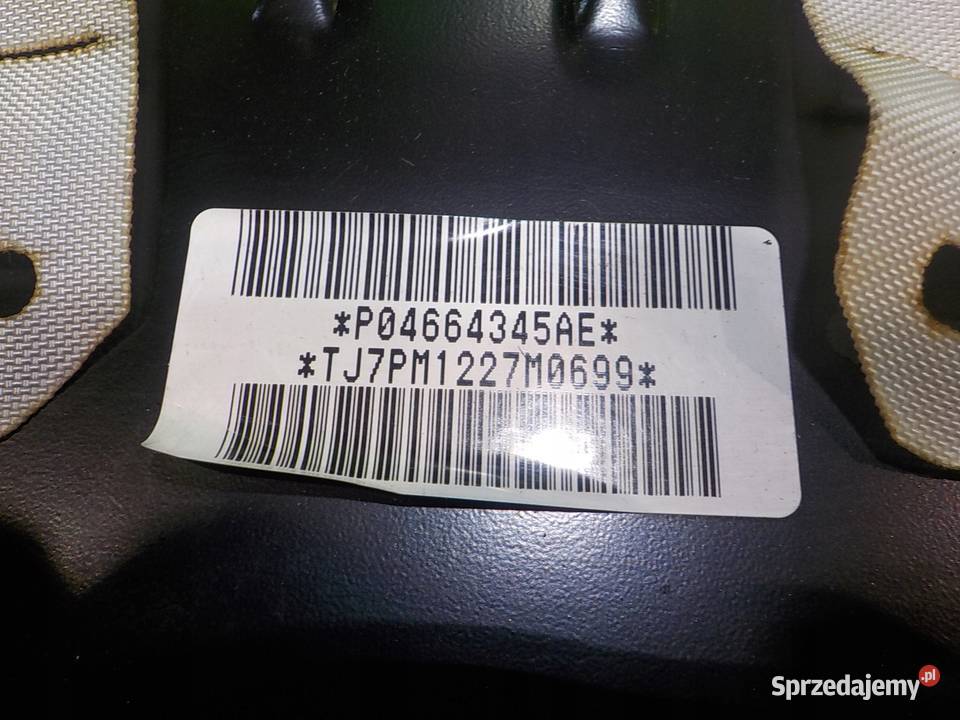 DODGE CALIBER 20 B 09r 5D AIRBAG poduszka