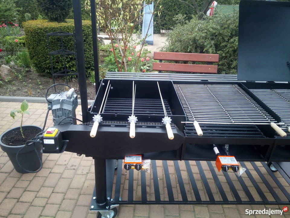 Gastronomiczny grill cateringowy GAZOWY WĘGLOWY Damasławek
