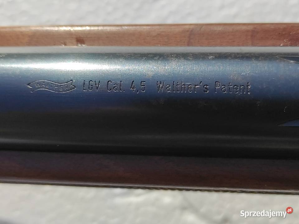 Karabinek pneumatyczny Walther lgv Spezial Sporty strzeleckie i myślistwo Kuślin sprzedam