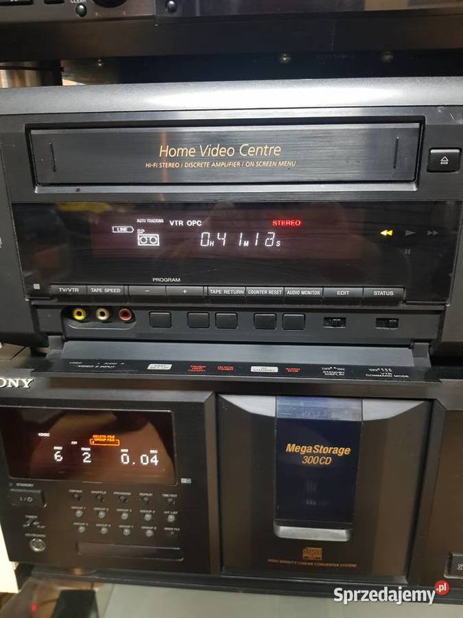 SONY MEGA ZESTAW VHSHi8 VHS KINO DOMOWE Warszawa