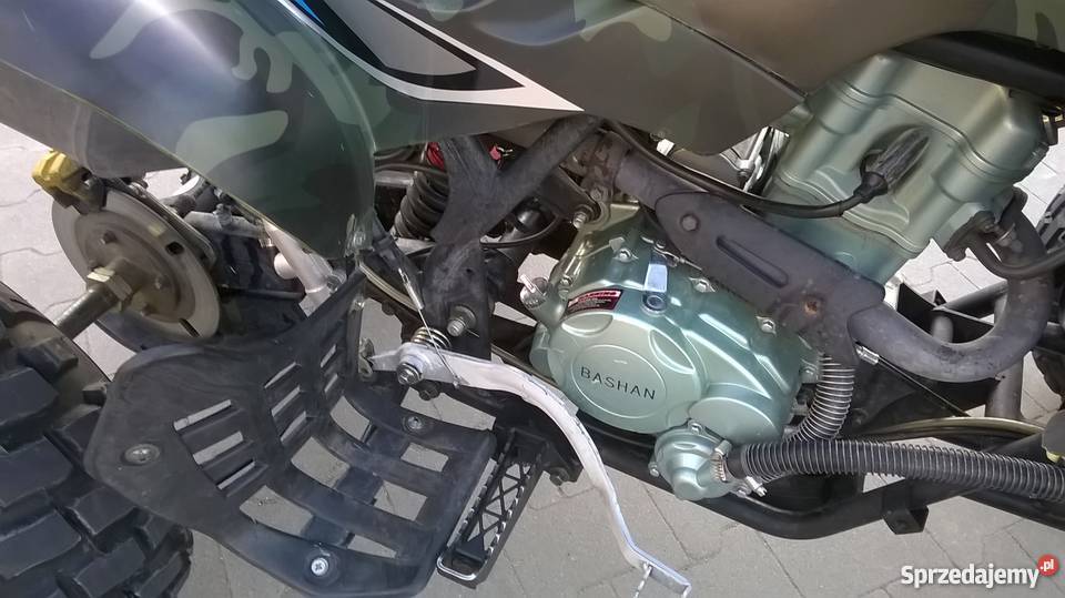 QUAD BASHAN 250 HOMOLOGACJĄ 2 OSOBOWY Super Stan manualna dolnośląskie Jelcz-Laskowice