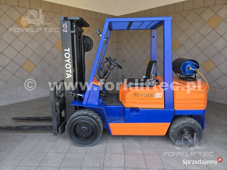 Wózek widłowy TOYOTA 5FG30 wolny skok przesuw b Lędziny