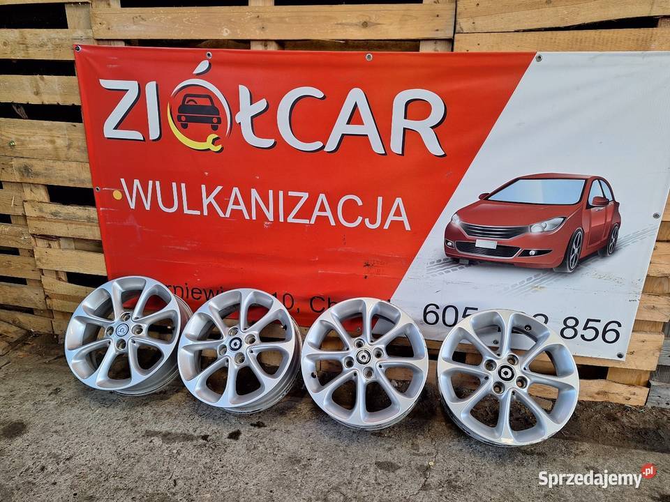 Alufelgi 4x100 15 Smart Forfour Fortwo Renault Średnica 15" Samochodowe Felgi Choceń