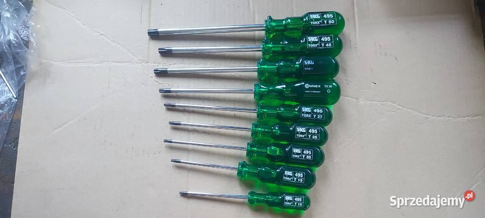 Wkrętaki torx SKG kpl 9