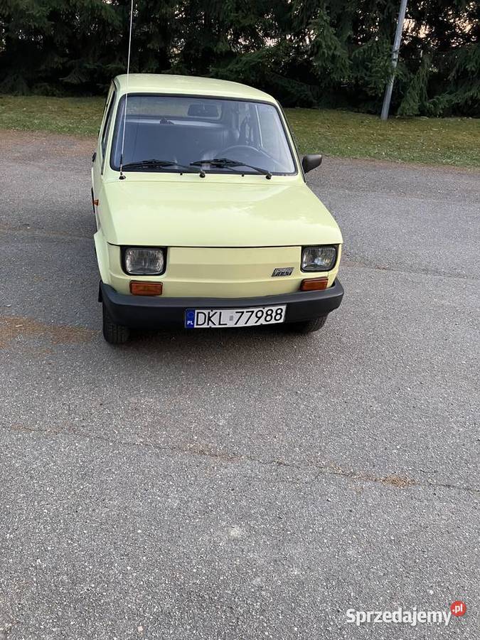 Fiat 126p oryginalny 39 bezwypadkowy 1990 Kłodzko