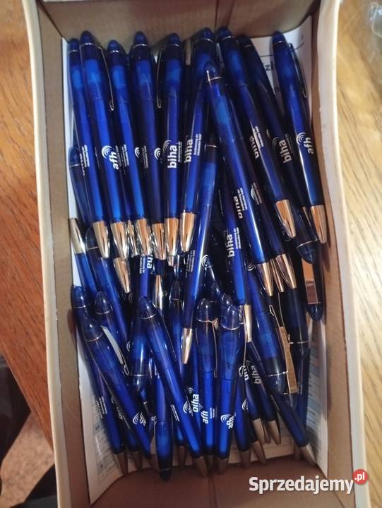 Zestaw nowych długopisów 70 sztuk plus tyskie 37 sprzedam