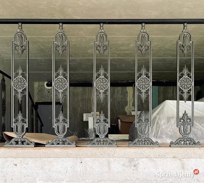 balustrada tralka schody żeliwna balustrade h83 Gołdap