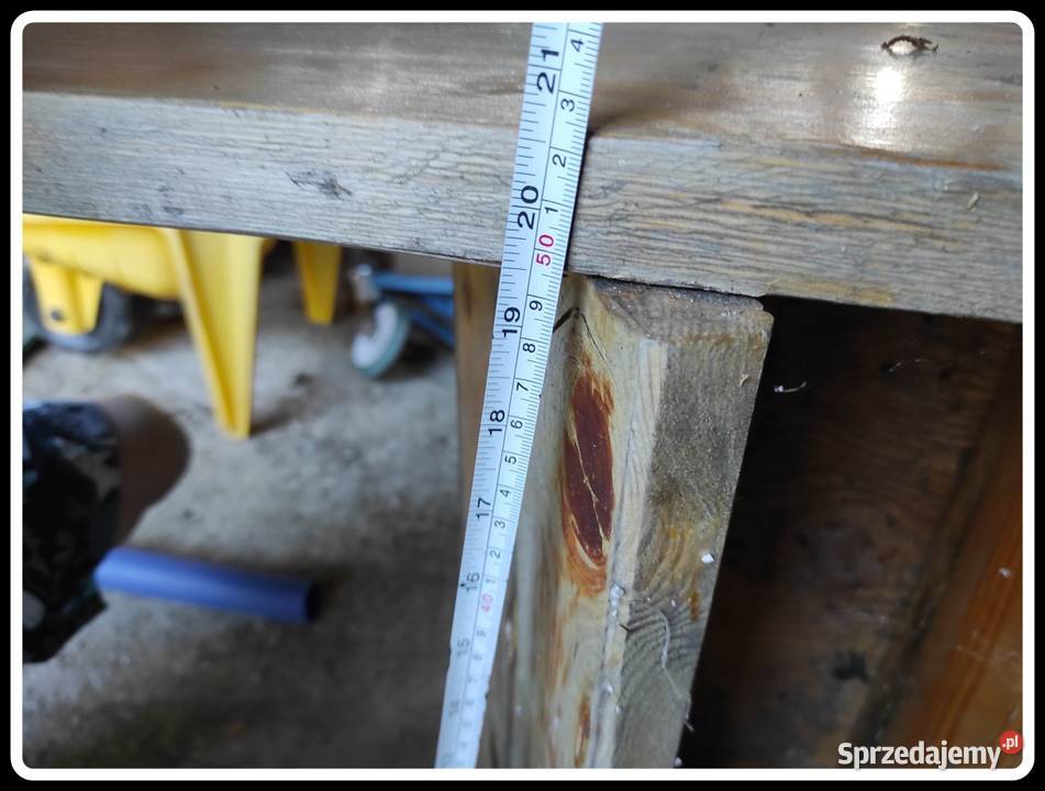 Drewniane schody długość 280 Płock