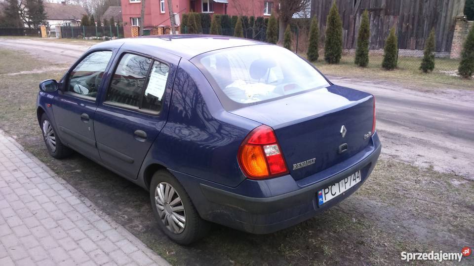 Renault Thalia 1.4 2002 Bezwypadkowy Krzyż Wielkopolski